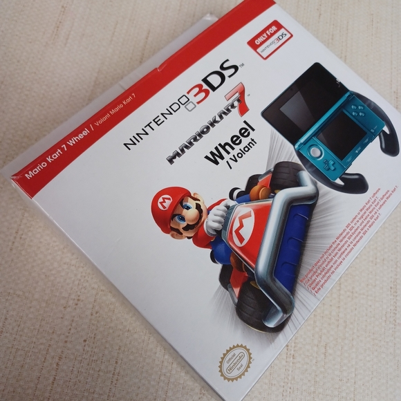 Nintendo 3Ds MarioKart7 Wheel Video Game Handheled Accessory - Picture 4 of 5
